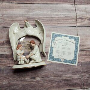 The Bradford Exchange Heavens Gentle Touch "Angel Of Love" RN Nurse Figurine